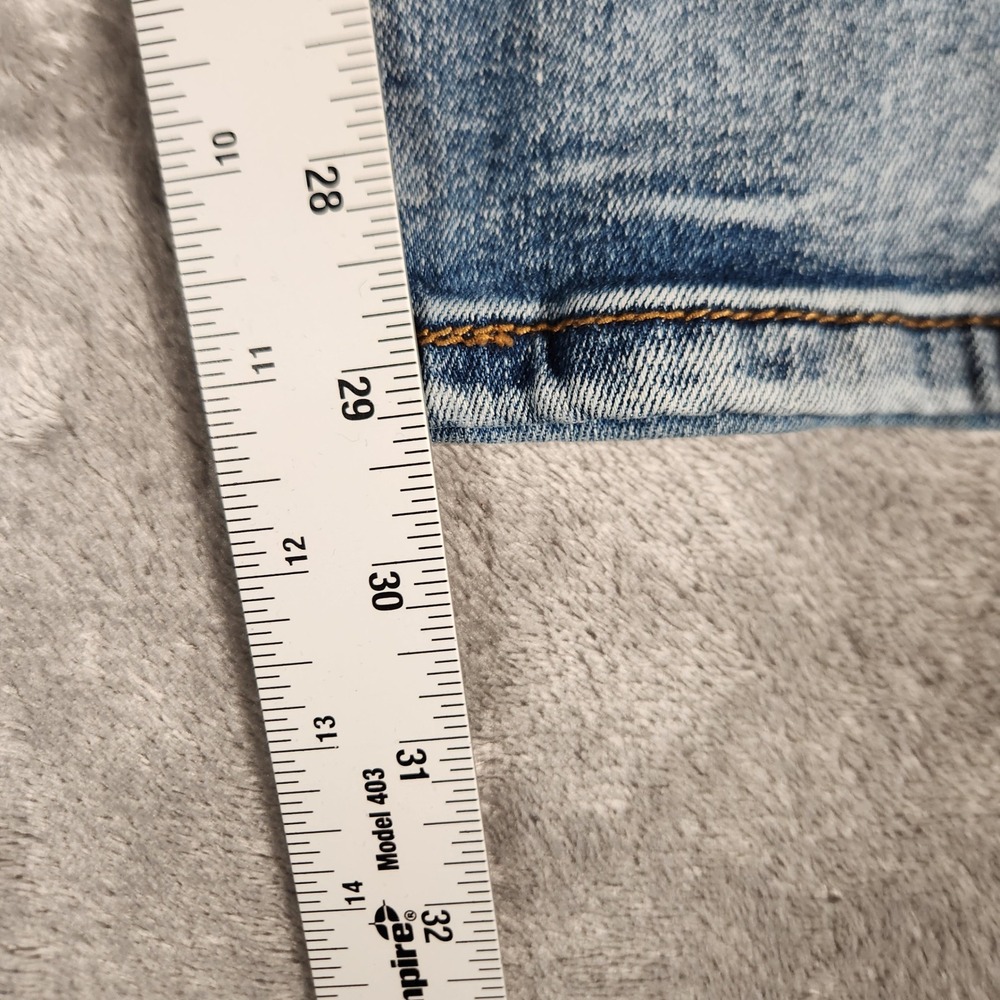Steve's Jeans Men's 30X30 Blue Slim Light Wash Stretch SU9DJMURST PAINT STAIN - Picture 5 of 12